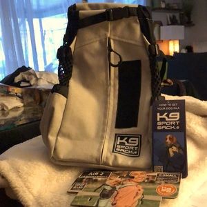 NWT AIR2 k9 sport sack. Backpack dog carrier. Up to 30 lbs. HALF PRICE
